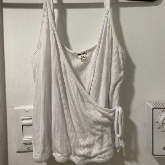 Wrap tie crop top - Picture 3 of 6